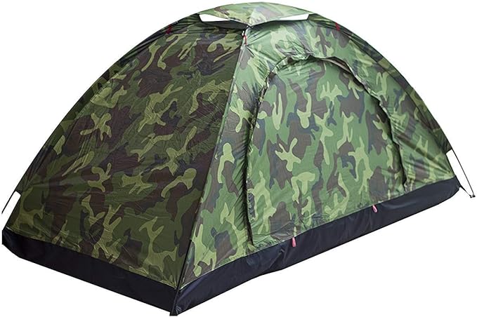 Sutekus Tent Camouflage Patterns Camping Tent Backpacking Tent for Camping Hiking