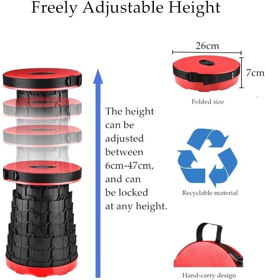 Adjustable Stool for Outdoor and Indoor Use Multicolor - Benebomo