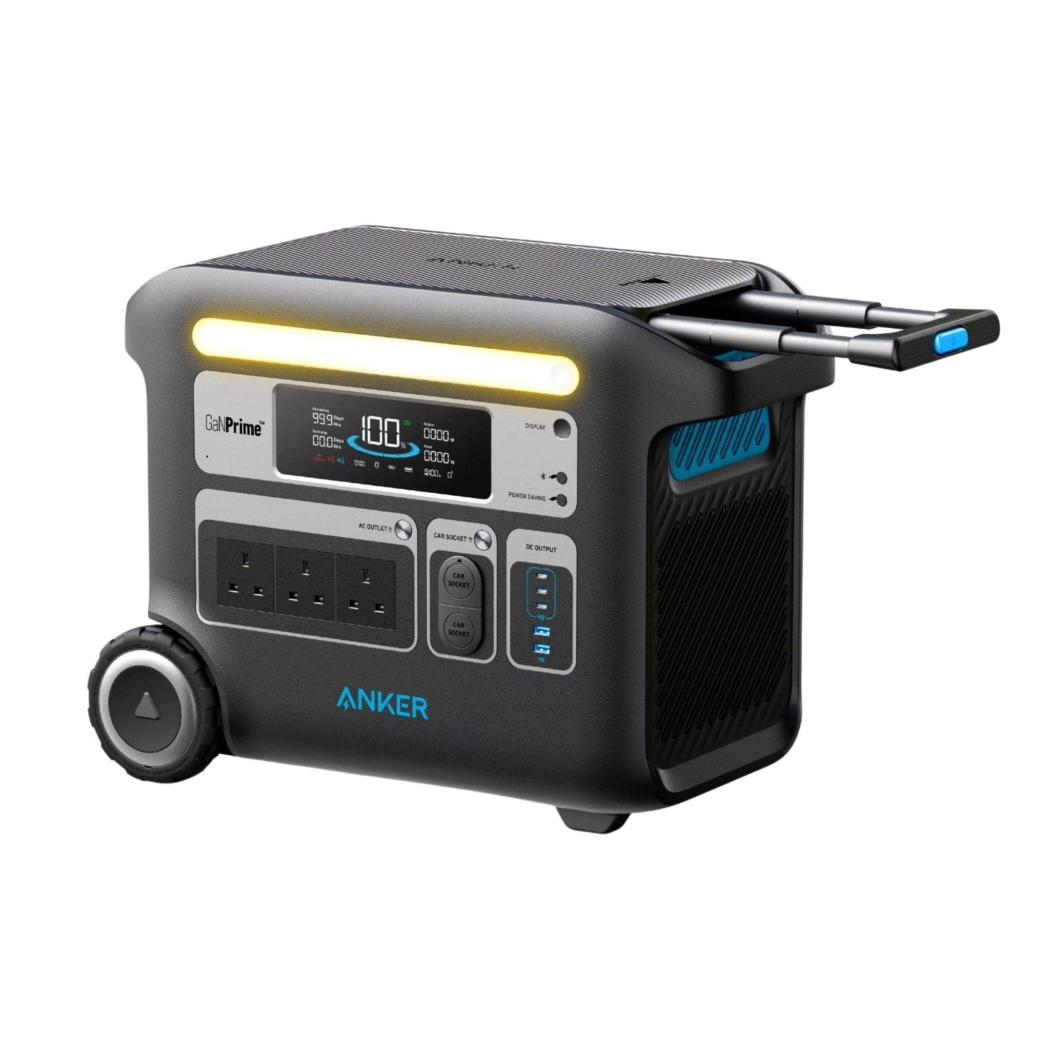 Anker 767 Solar Generator 2048Wh with 1*200W Solar Panel - Benebomo