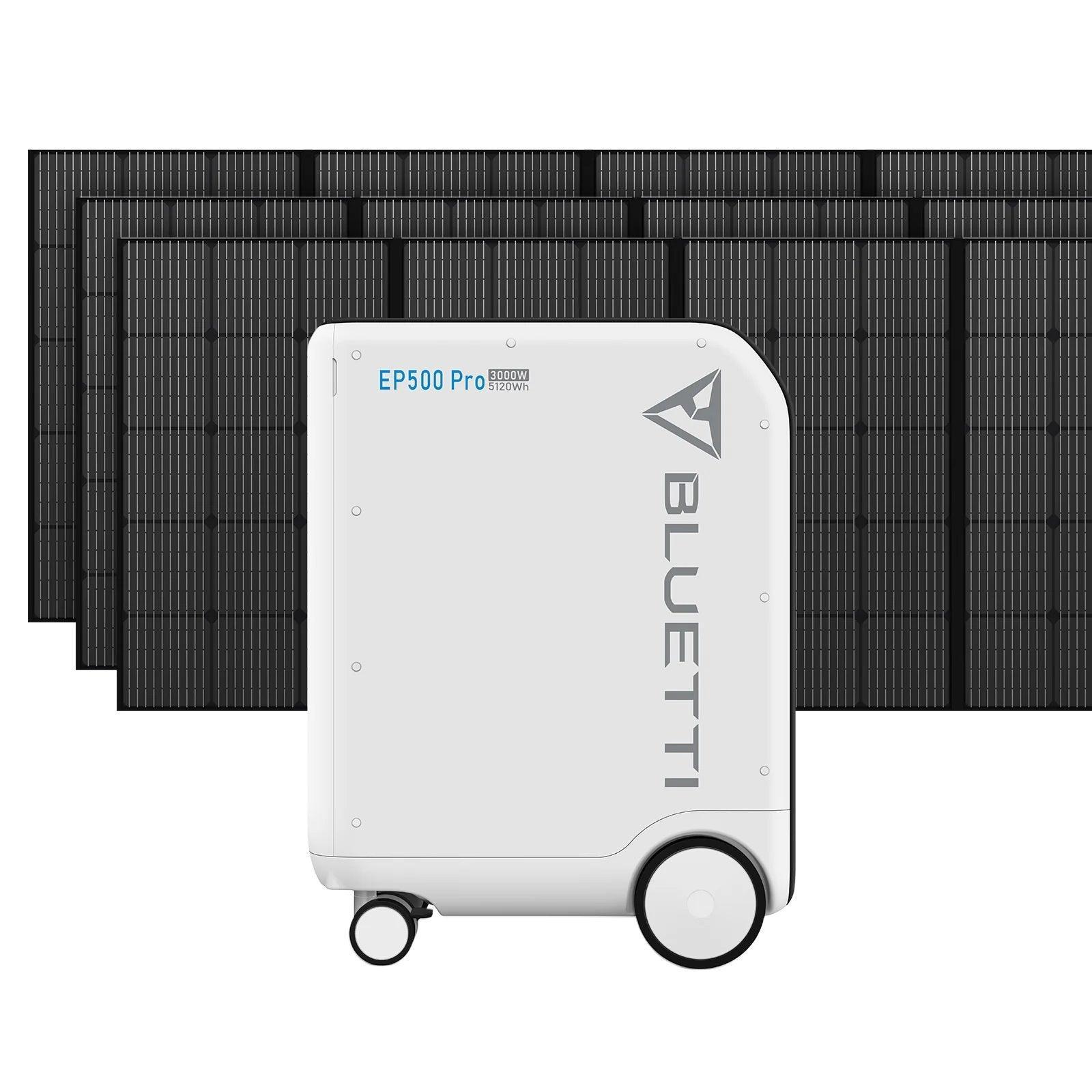 BLUETTI 3000W Solar Power Station EP500Pro - Benebomo