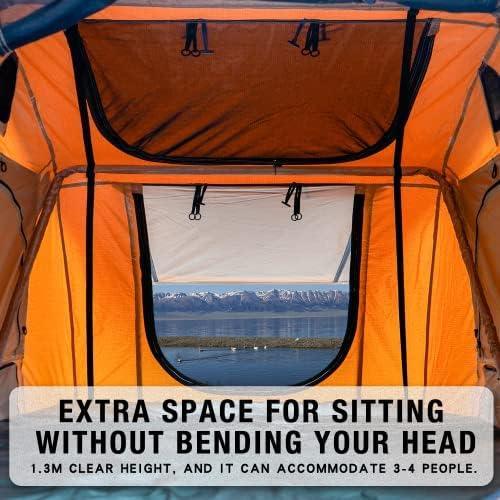 CAMAQUI Roof Tent for 4 People Waterproof Truck Tent - Benebomo