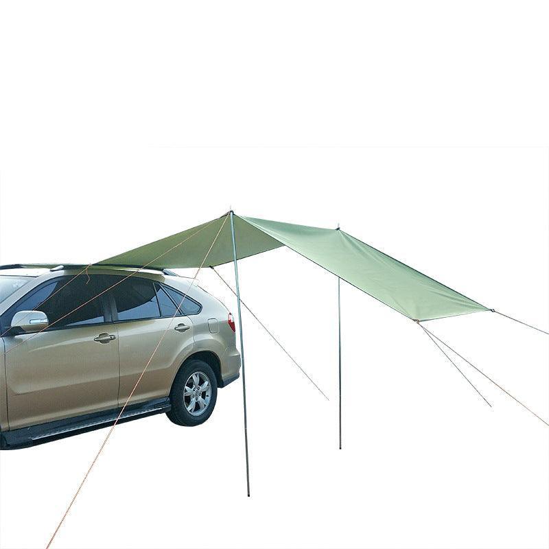 Car Tent Green Sun Shade Premium 210D Oxford - Benebomo