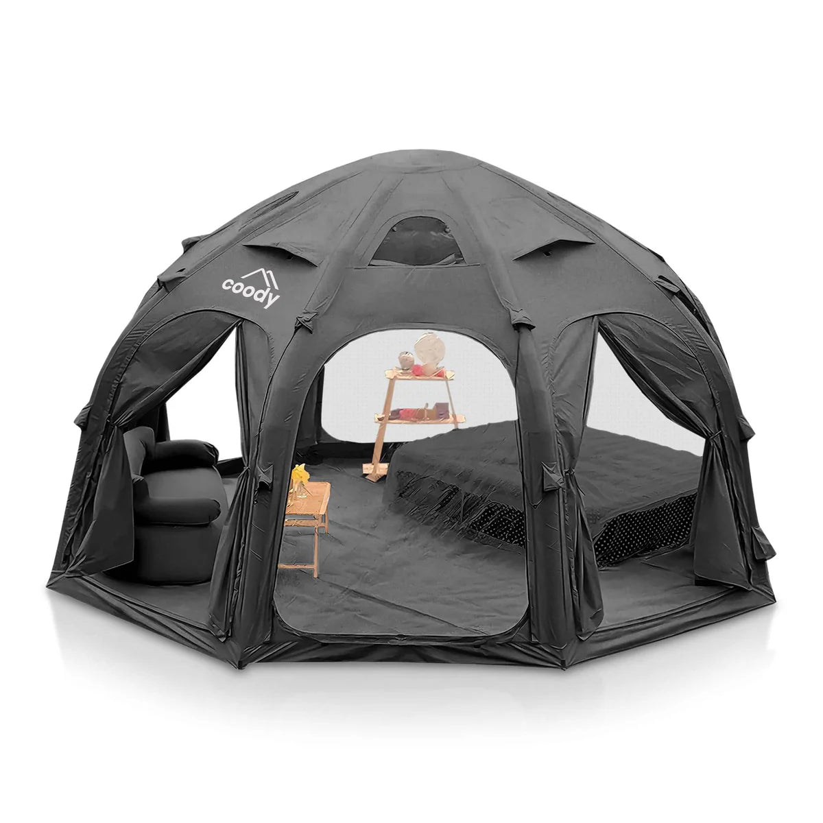 Coody Dome Octopus Inflatable Shelter for 2-4 person