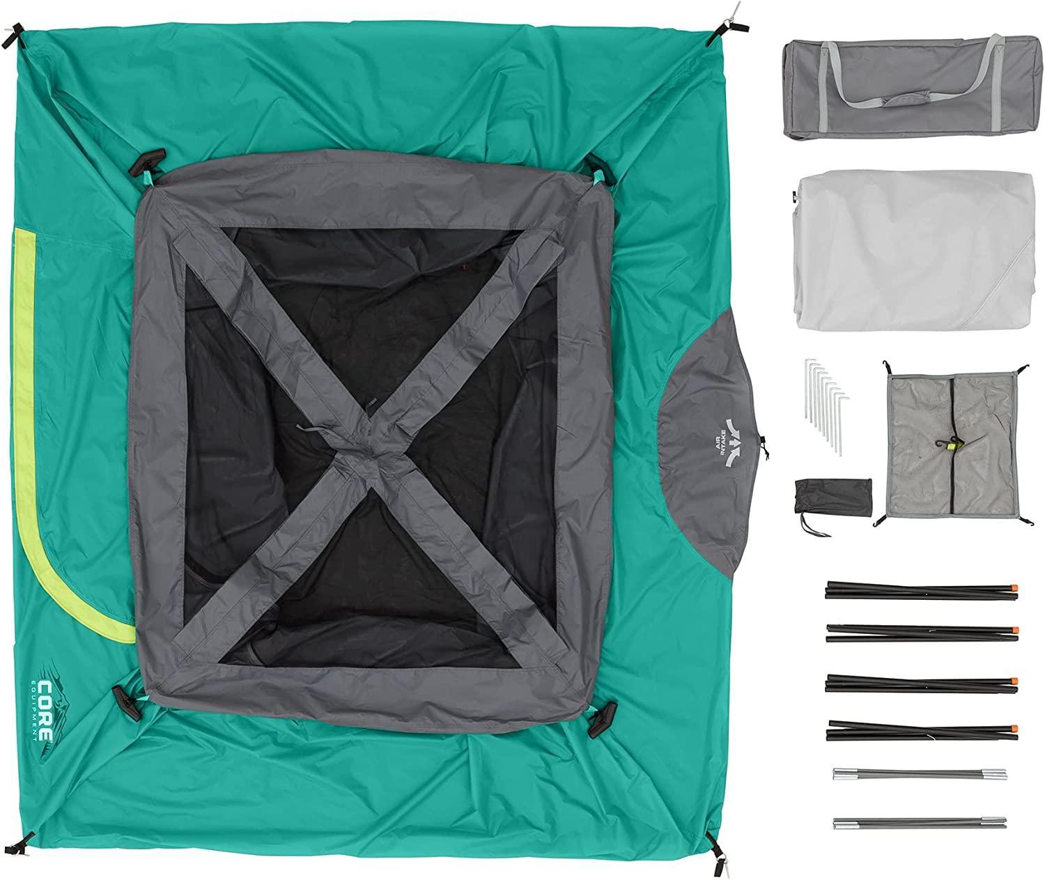 CORE 3 Season Portable Cabin Tent for 4 to 6 People - Benebomo