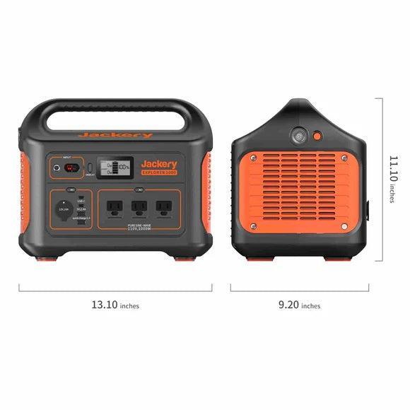 Jackery Explorer 1000 Portable Power Station 1002Wh - Benebomo