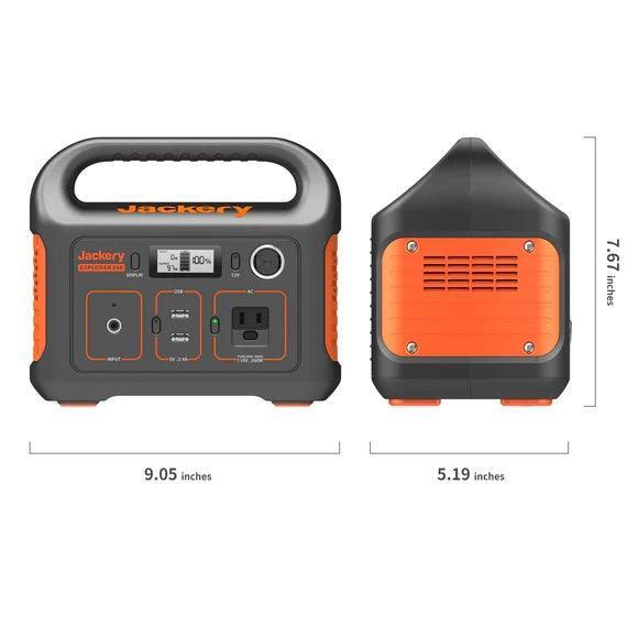 Jackery Explorer 240 Portable Power Station 240Wh - Benebomo