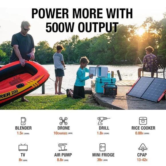 Jackery Explorer 550 Portable Power Station 550Wh - Benebomo