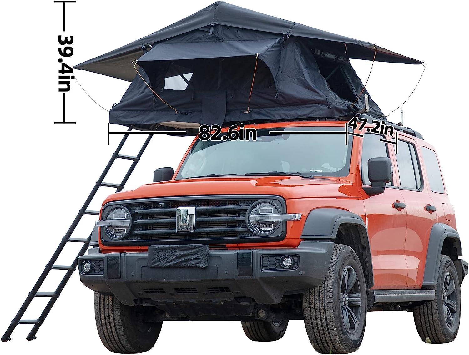 JUHENMANI Roof Tent Pop Up Tent for Truck 4 Season - Benebomo