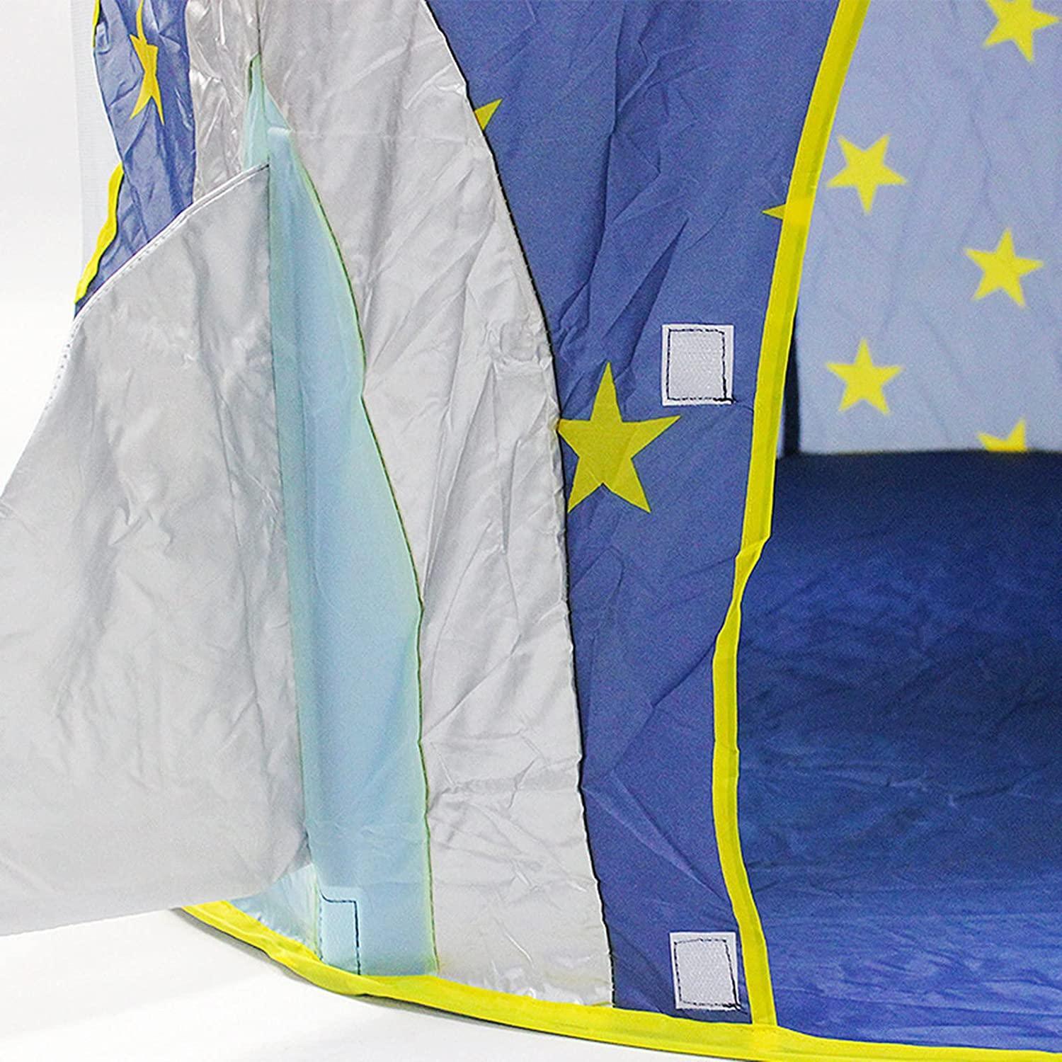 Kid's Blue Moon and Star Tunnel Tent Waterproof - Benebomo