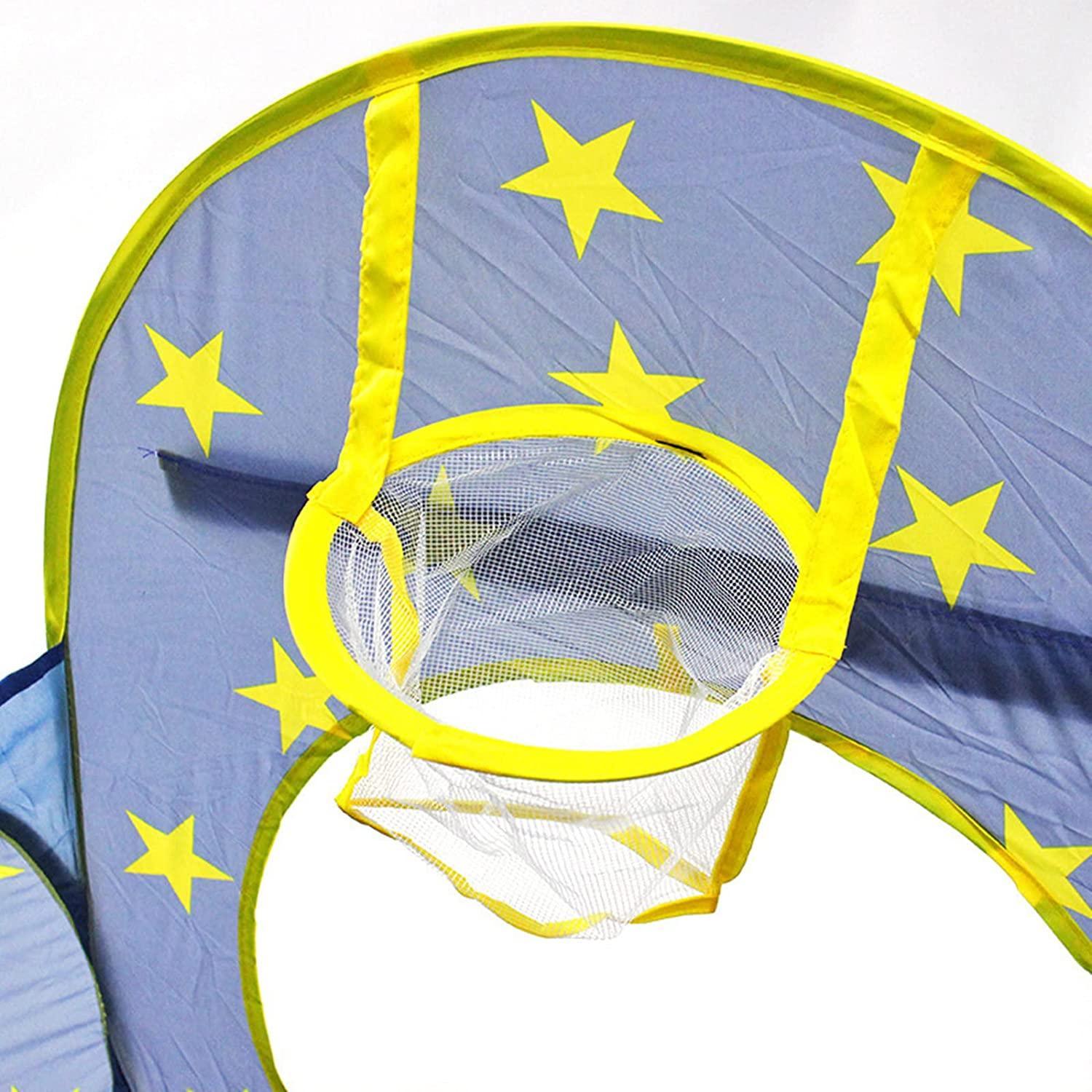 Kid's Blue Moon and Star Tunnel Tent Waterproof - Benebomo