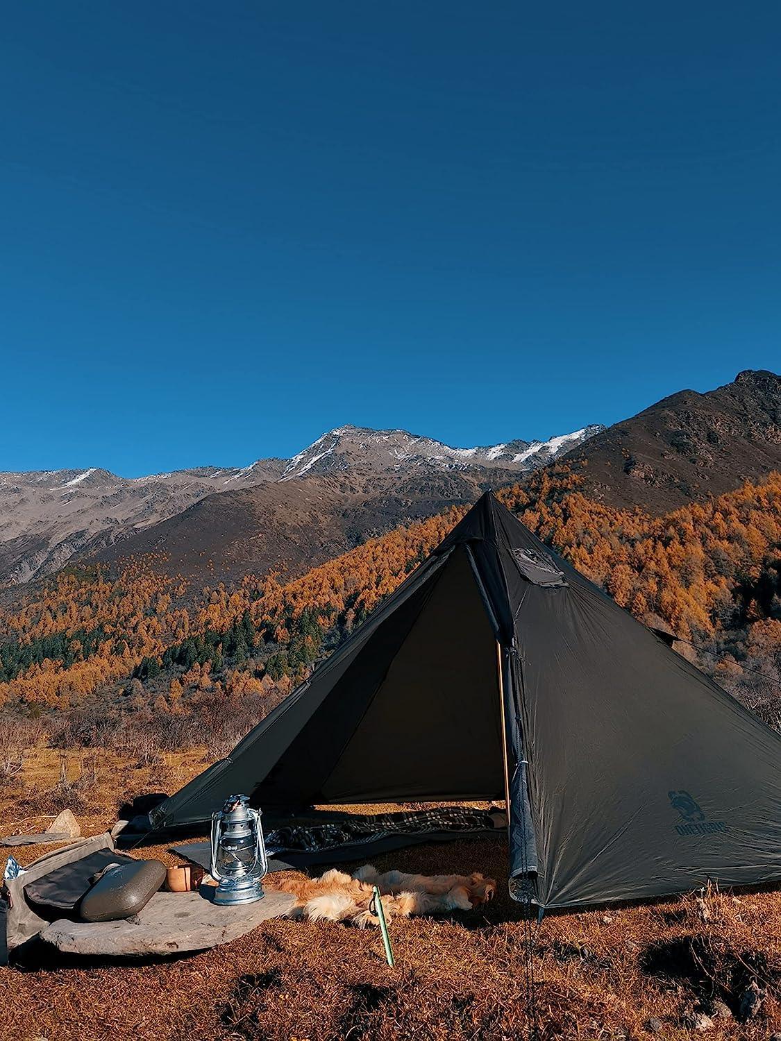 OneTigris Pyramid Tent for 2 Person Waterproof Teepee Tent - Benebomo