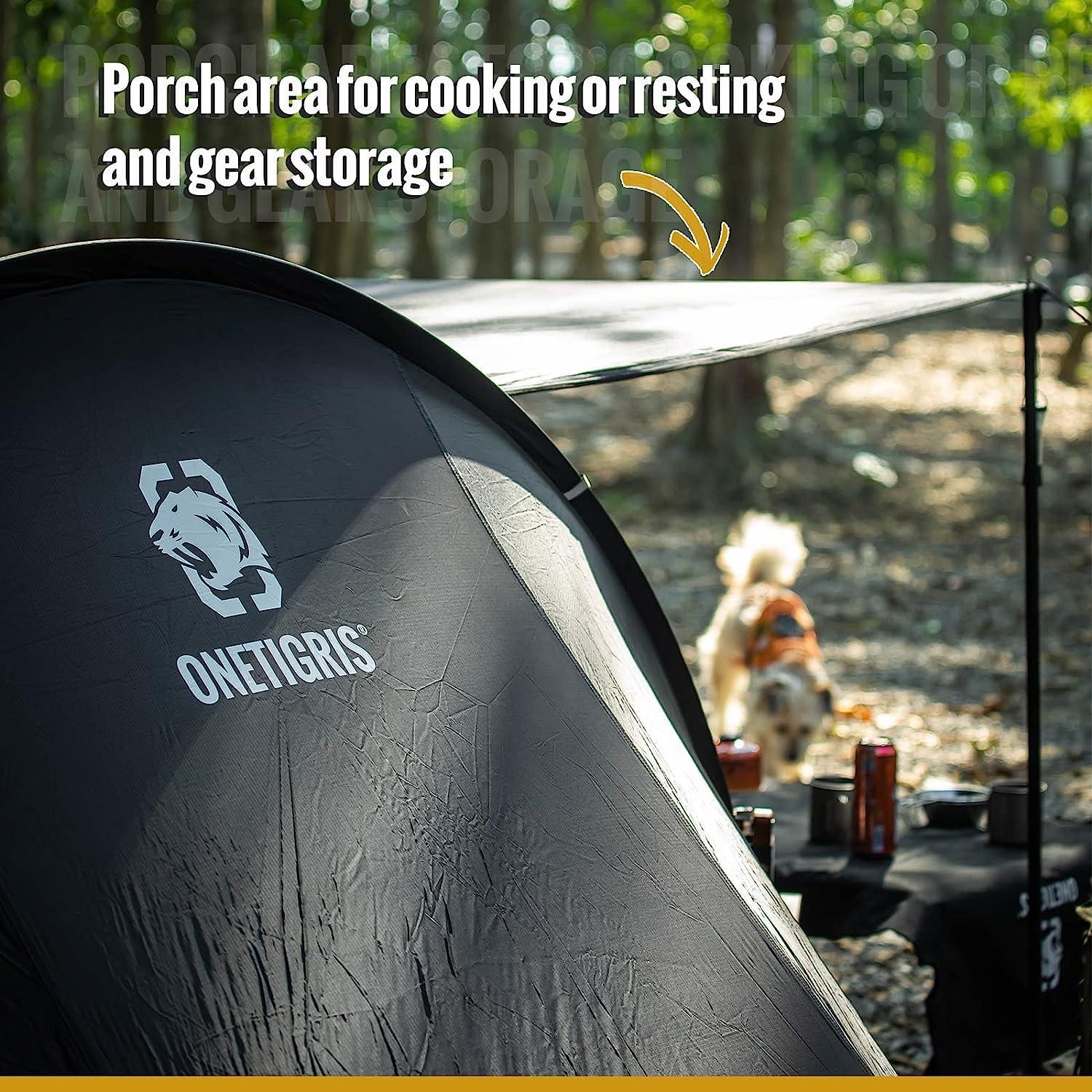 OneTigris Tent Cot for 2 People Blackout Cot Tent Waterproof - Benebomo