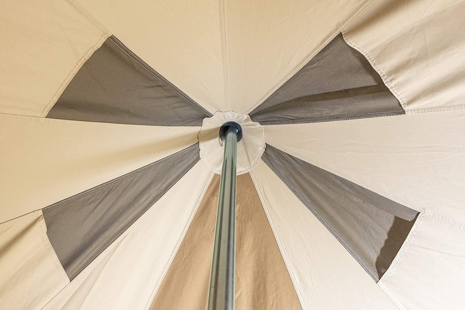 Teton Glamping Tent Ceiling