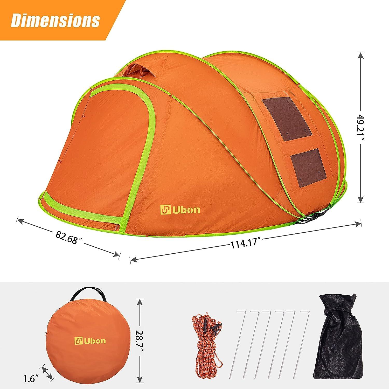 ubon dome tent pop up tent