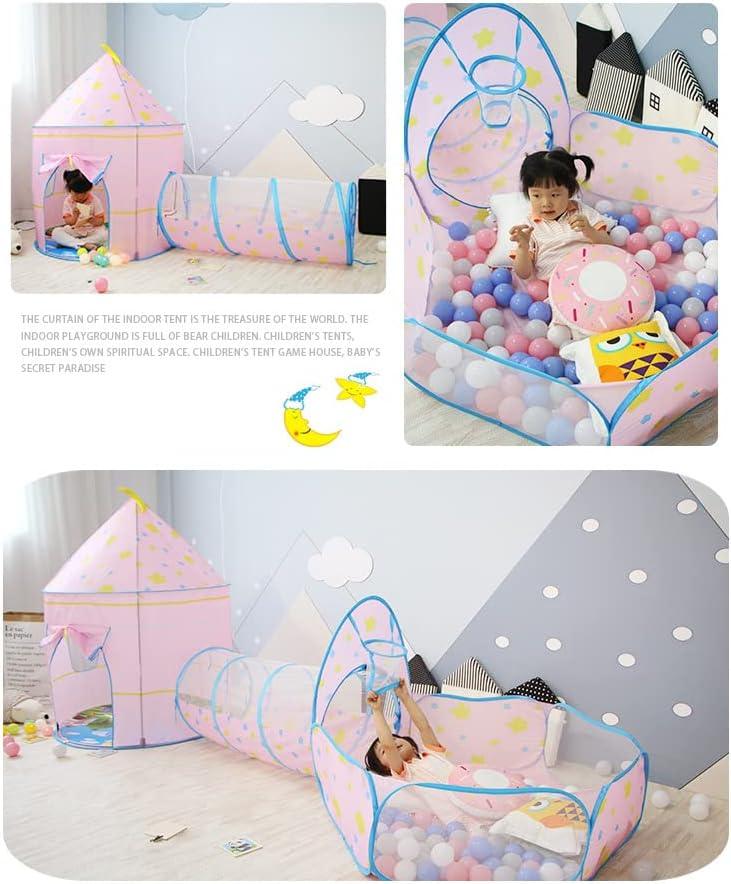 Moon Star Tunnel Tent With Balls