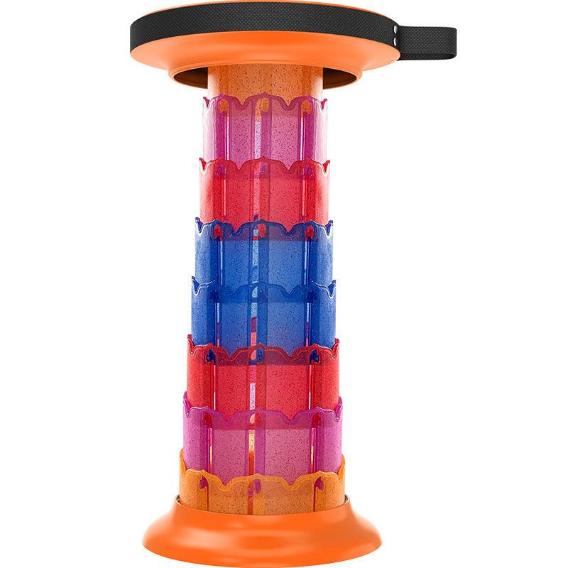 Vibrant Orange Portable Chair