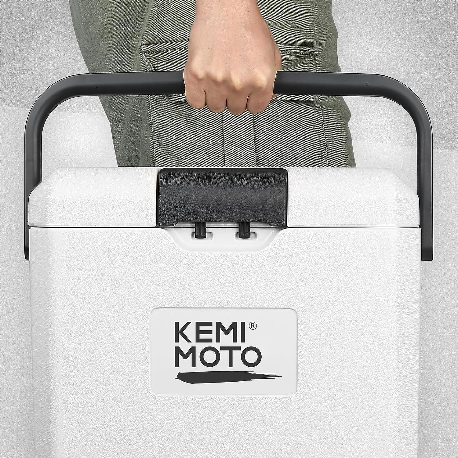 KEMIMOTO Solar Cooler Portable Refrigerator for Camping