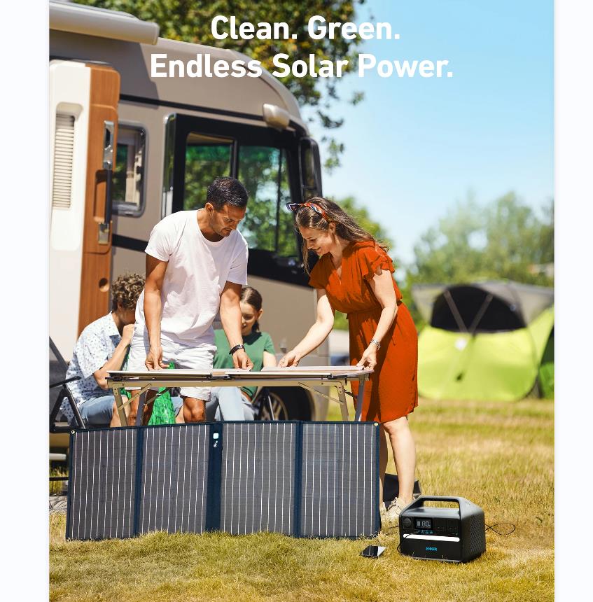 Anker 535 Solar Generator For Camping