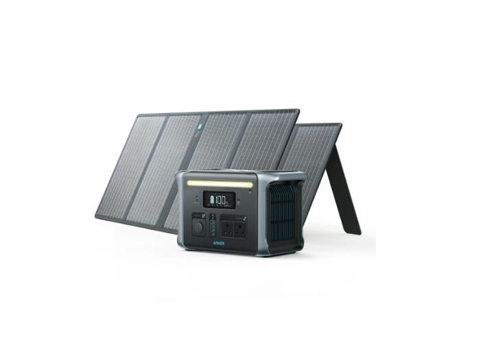 Anker Powerhouse 757 With Two Solar Panels