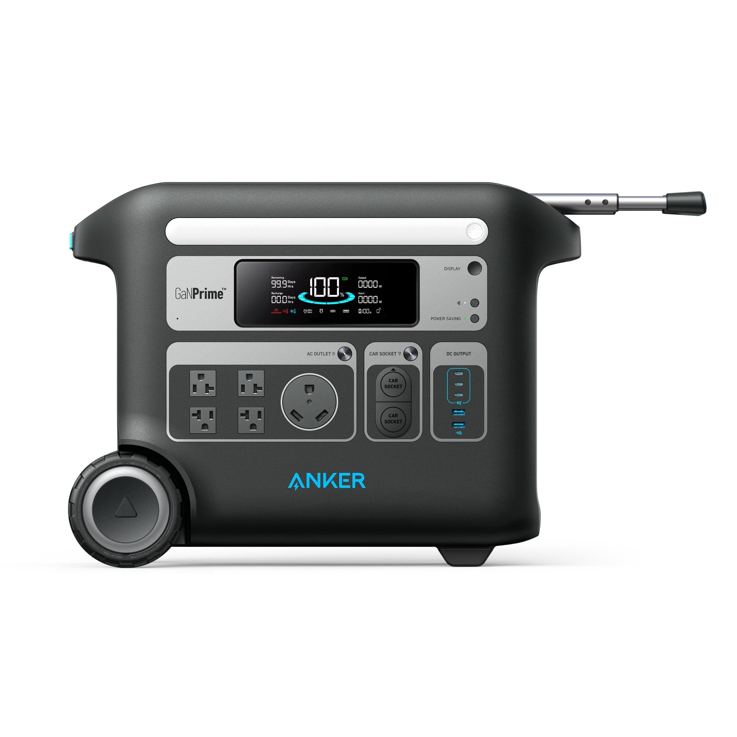 Anker Powerstation 767 With External Battery Front