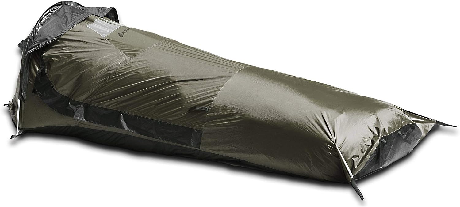 aqua quest bivy tent green nylon stealth tent