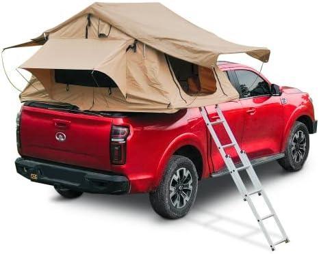 CAMAQUI Roof Tent for 4 People Waterproof Truck Tent - Benebomo