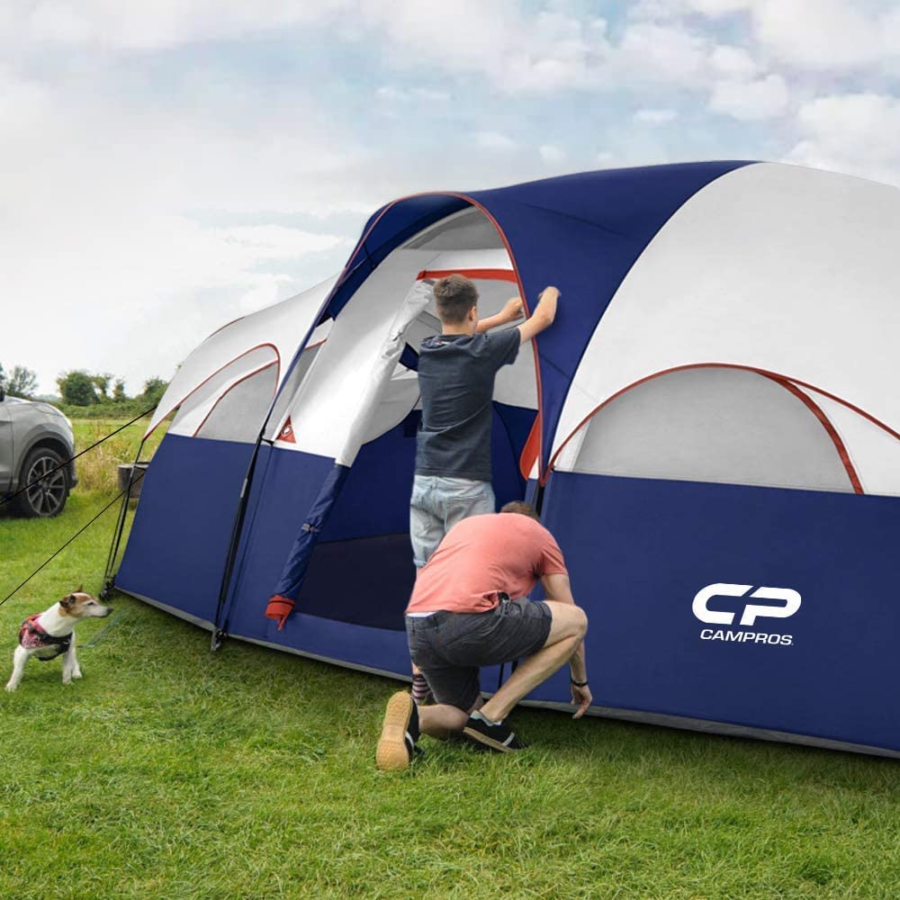 Campros Cabin Tent For 8 Person Camping
