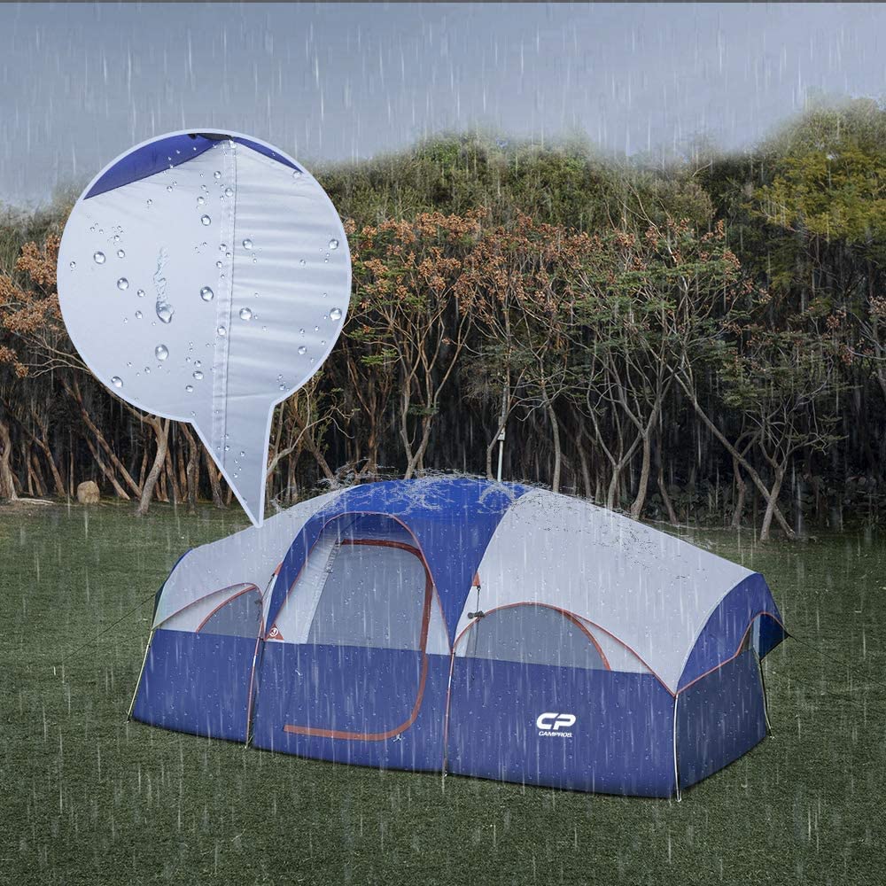Campros Cabin Tent For 8 Person Waterproof