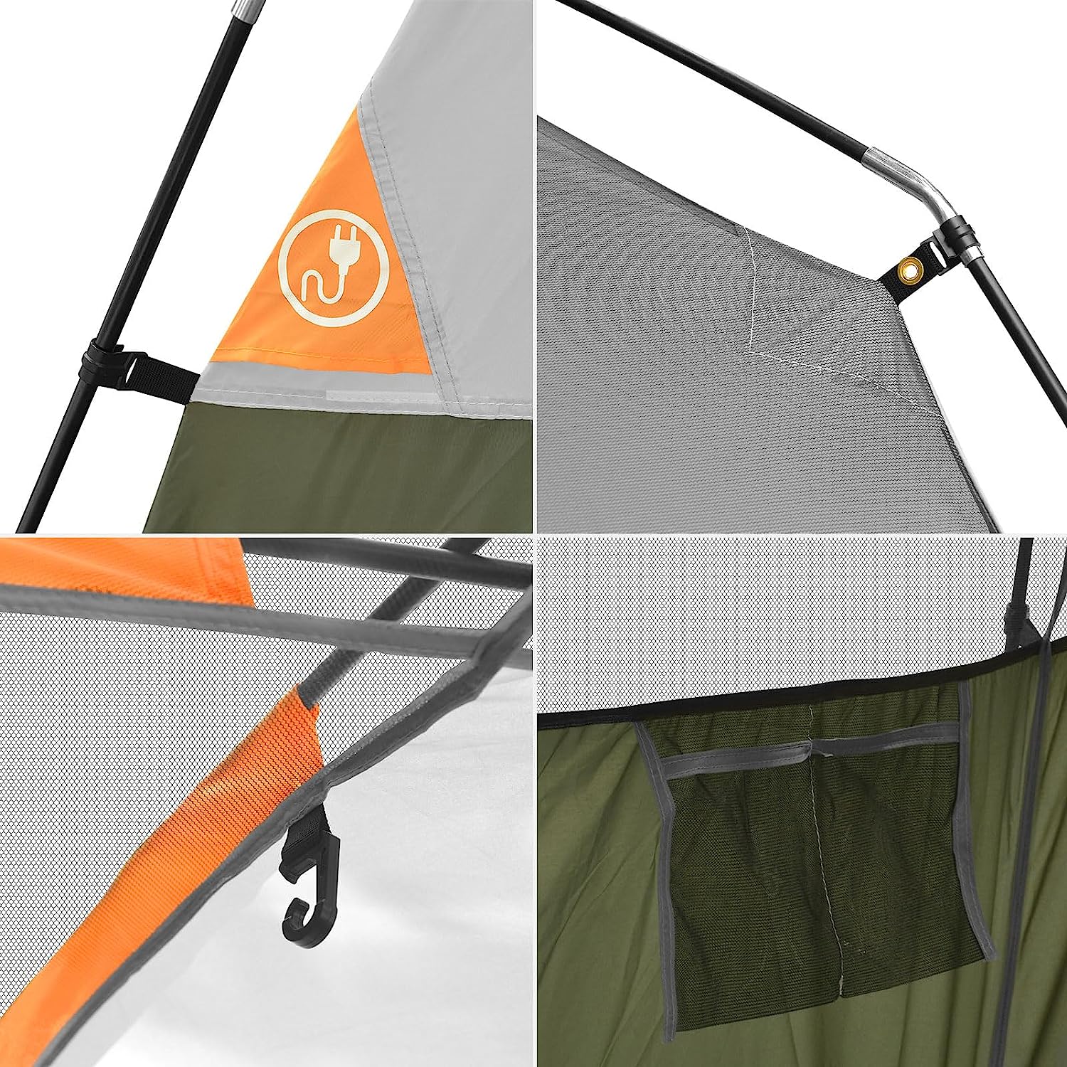 Campros Dome Tent Details