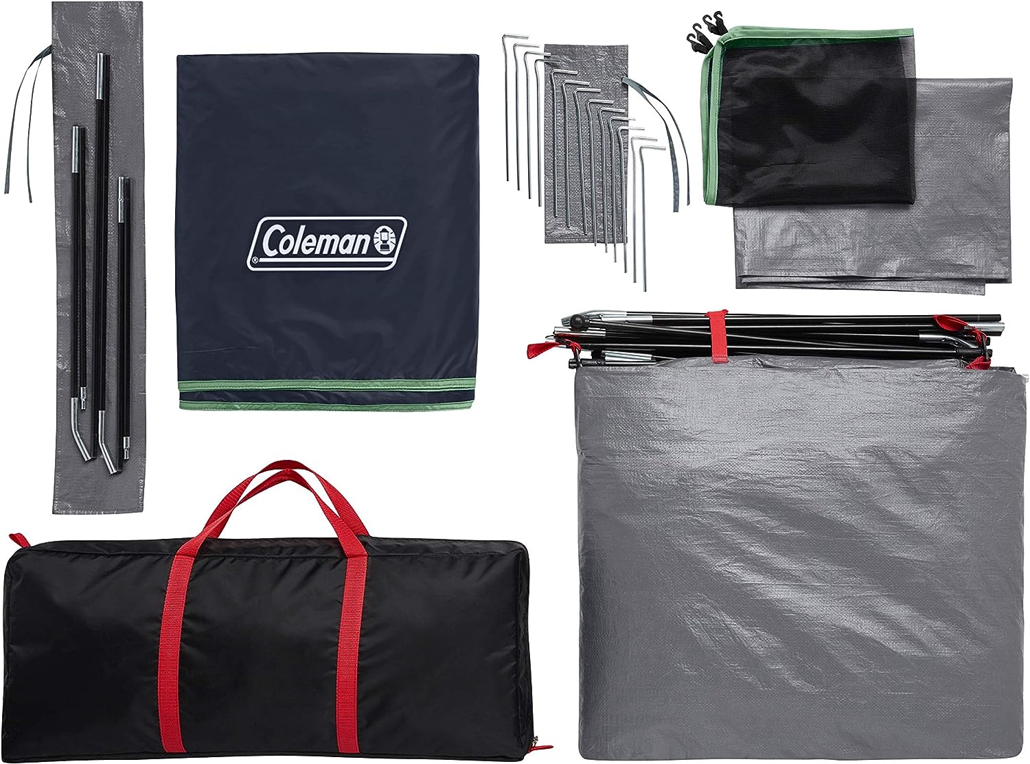 coleman dome tent package