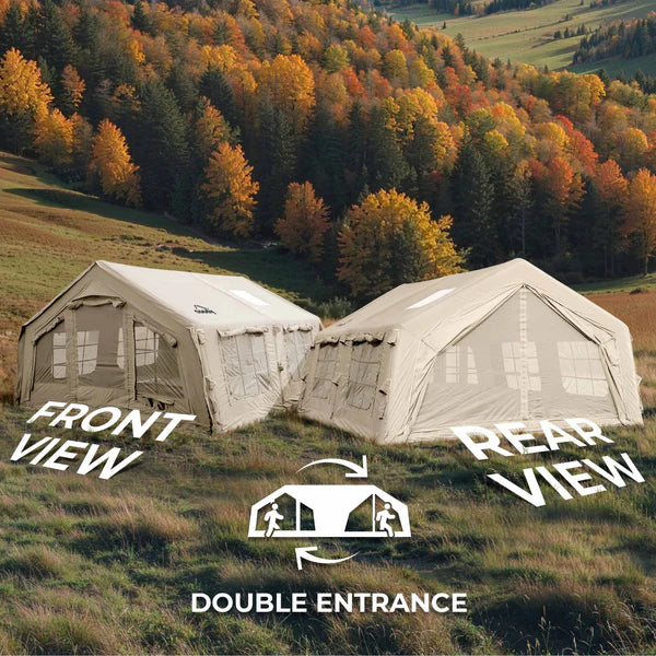 Coody 13.6 - Inflatable Camping Tent for 2-8 Person