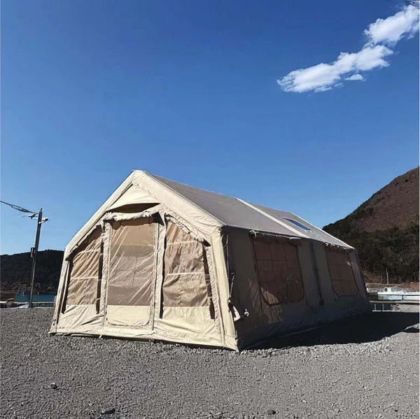 Coody 17.2 Beige - Inflatable Camping Tent for 2-10 Person