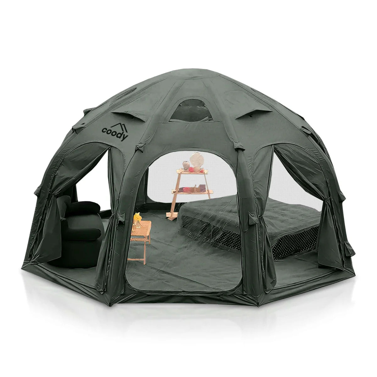 Coody Dome Octopus Inflatable Shelter for 2-4 person