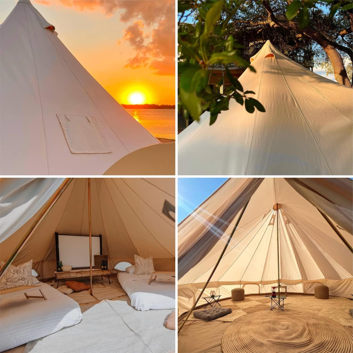 Danchel Bell Tent For Glamping For Outdoor