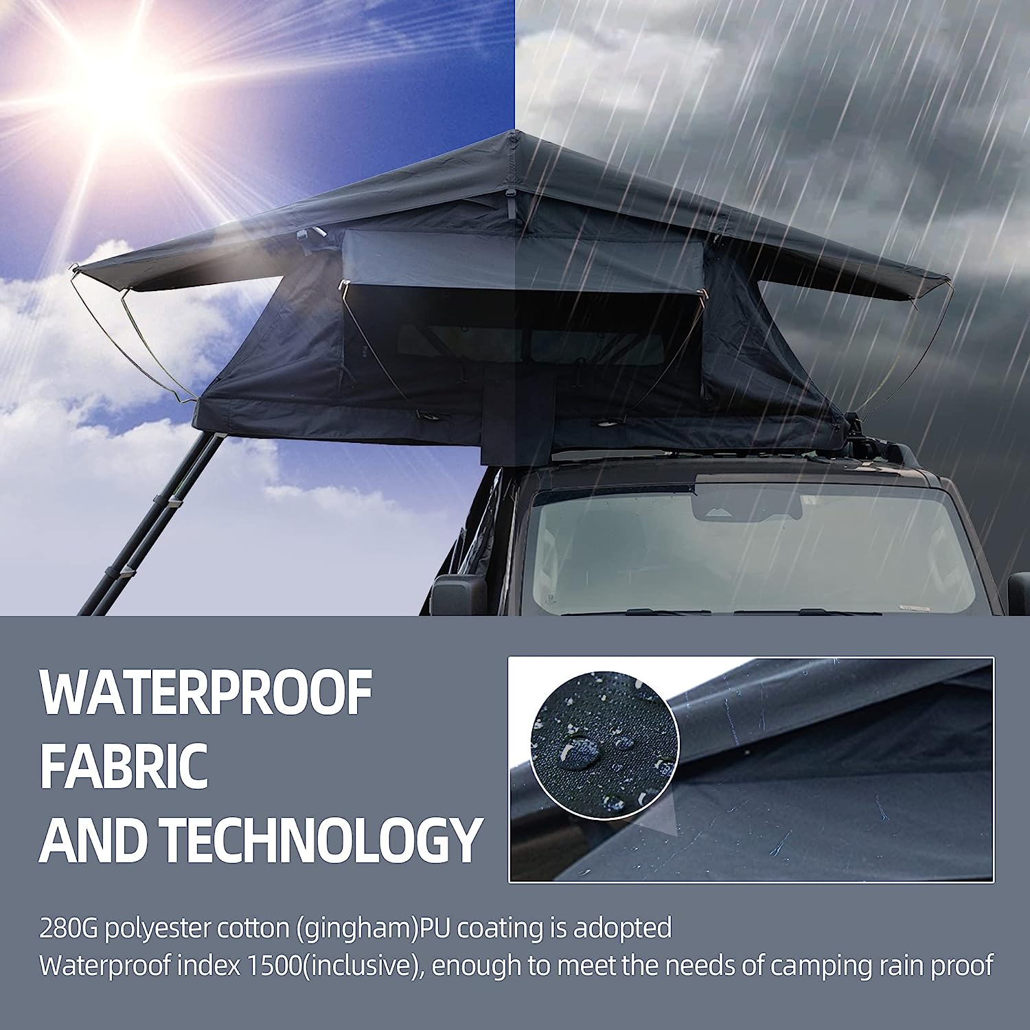 Dithoko Roof Tent Truck Tent Waterproof