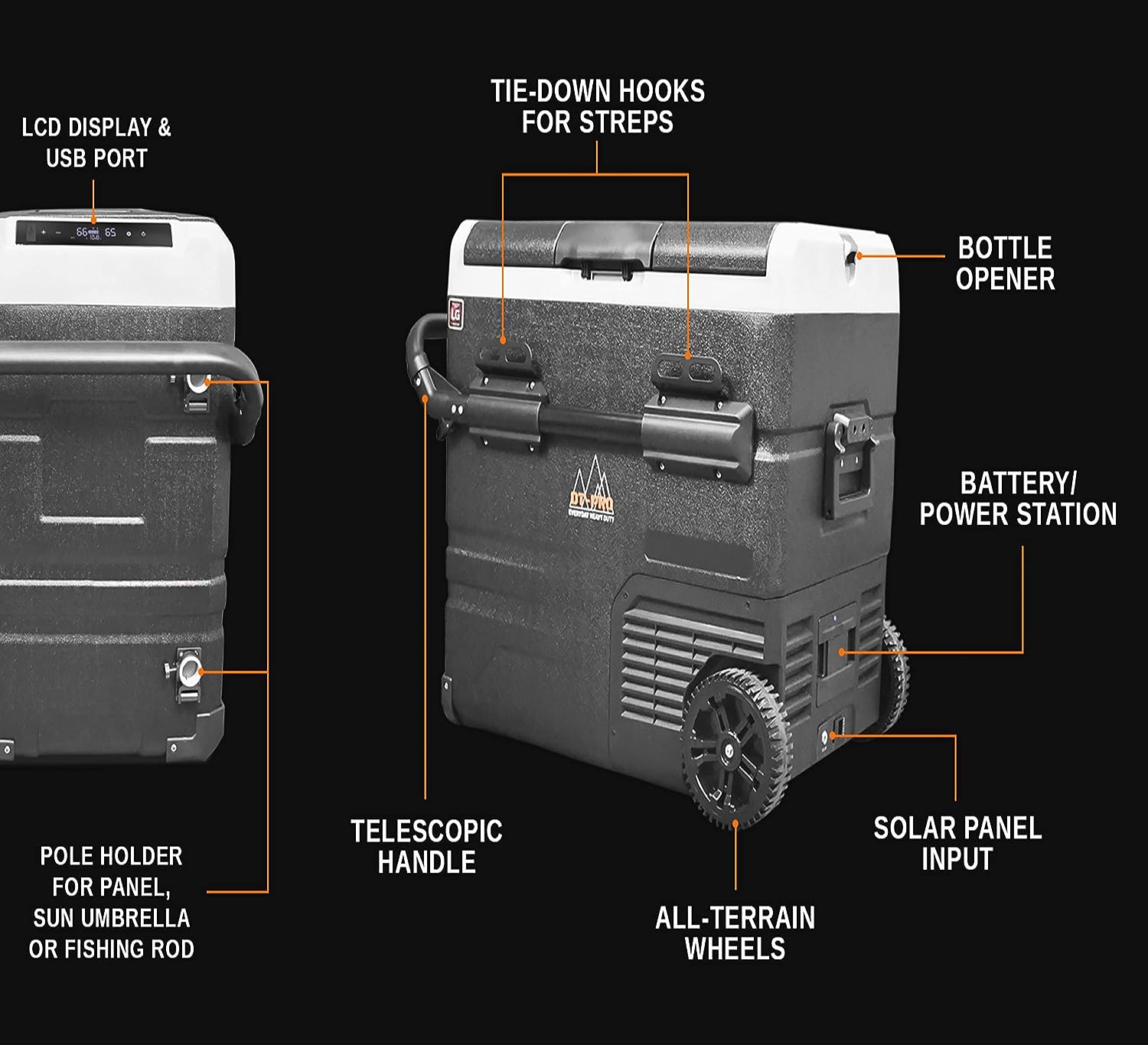 Dtpro Solar Cooler Compartments