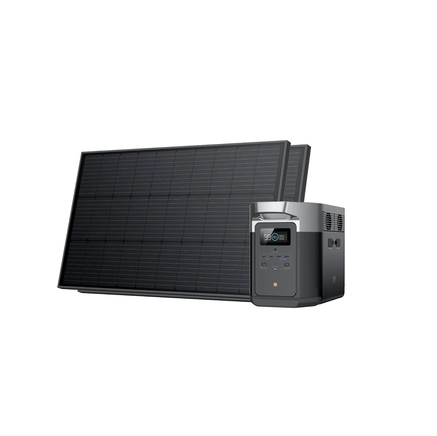 Ecoflow Delta Max Portable Power Station 2 100W Rigid Solar Panel
