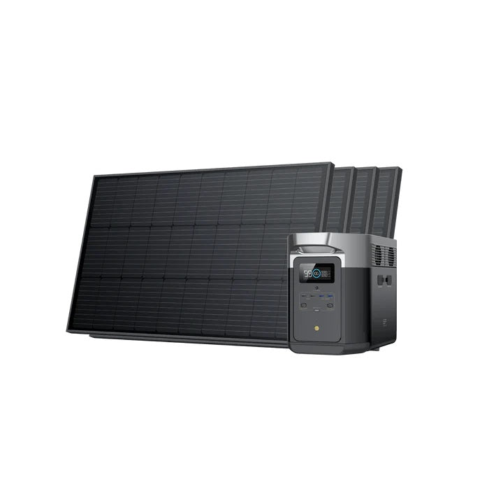 Ecoflow Delta Max Portable Power Station 4 100W Rigid Solar Panel