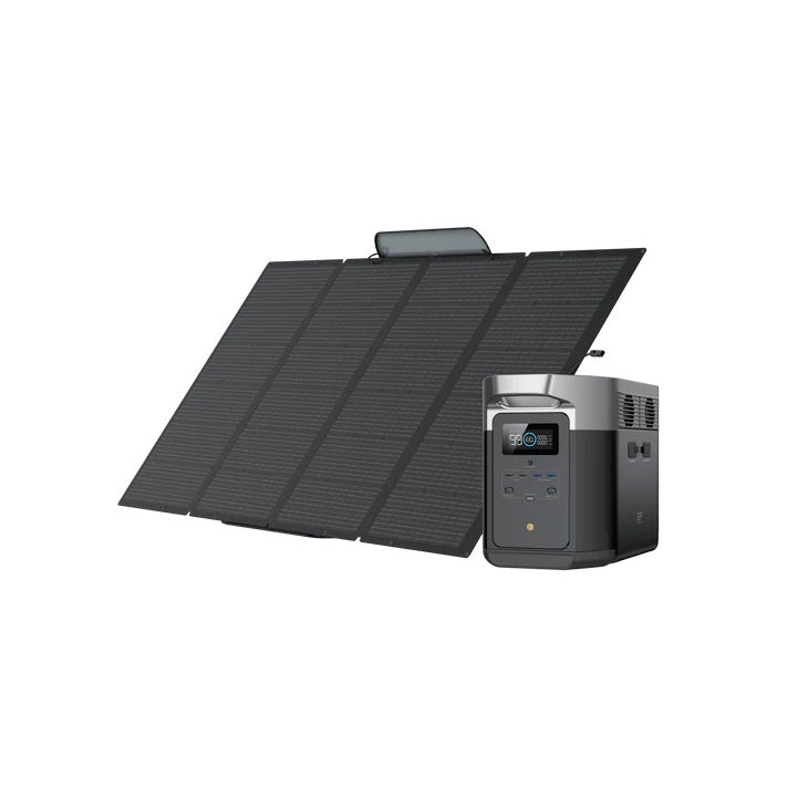 Ecoflow Delta Max With 400W Portable Solar Panel