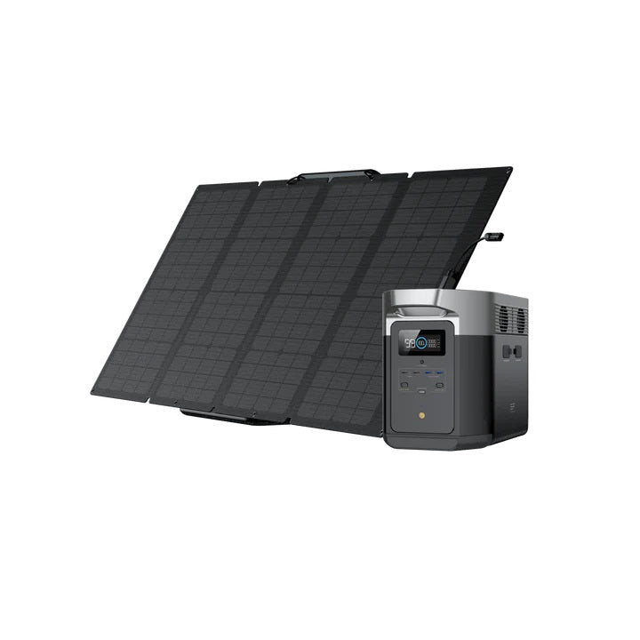 Ecoflow Delta Max With One 160W Portable Solar Panel