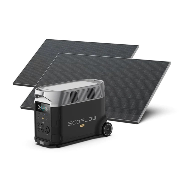 Ecoflow Delta Pro Portable Power Station 400W Rigid Solar Panel