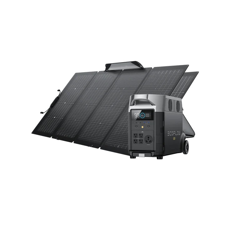 Ecoflow Delta Pro With 2 220W Portable Solar Panel