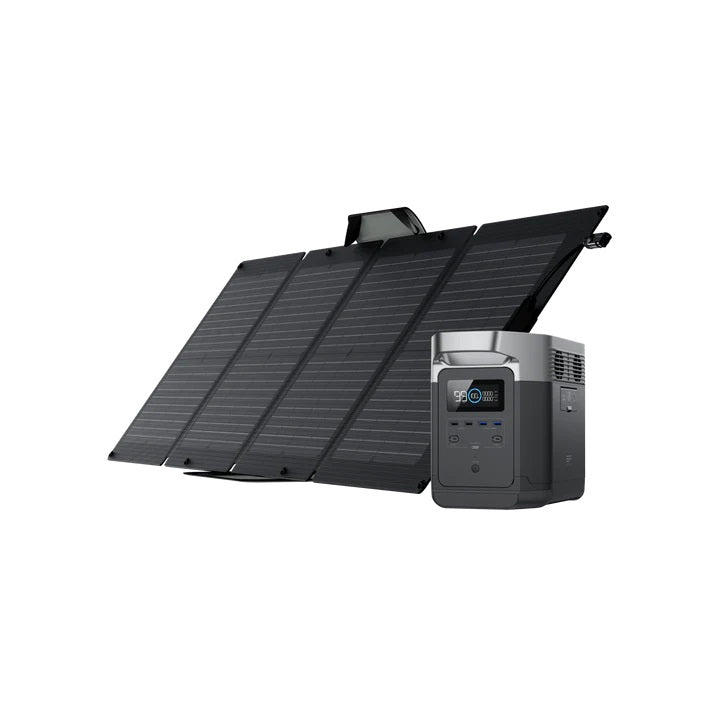 Ecoflow Delta With One 110W Portable Solar Panel