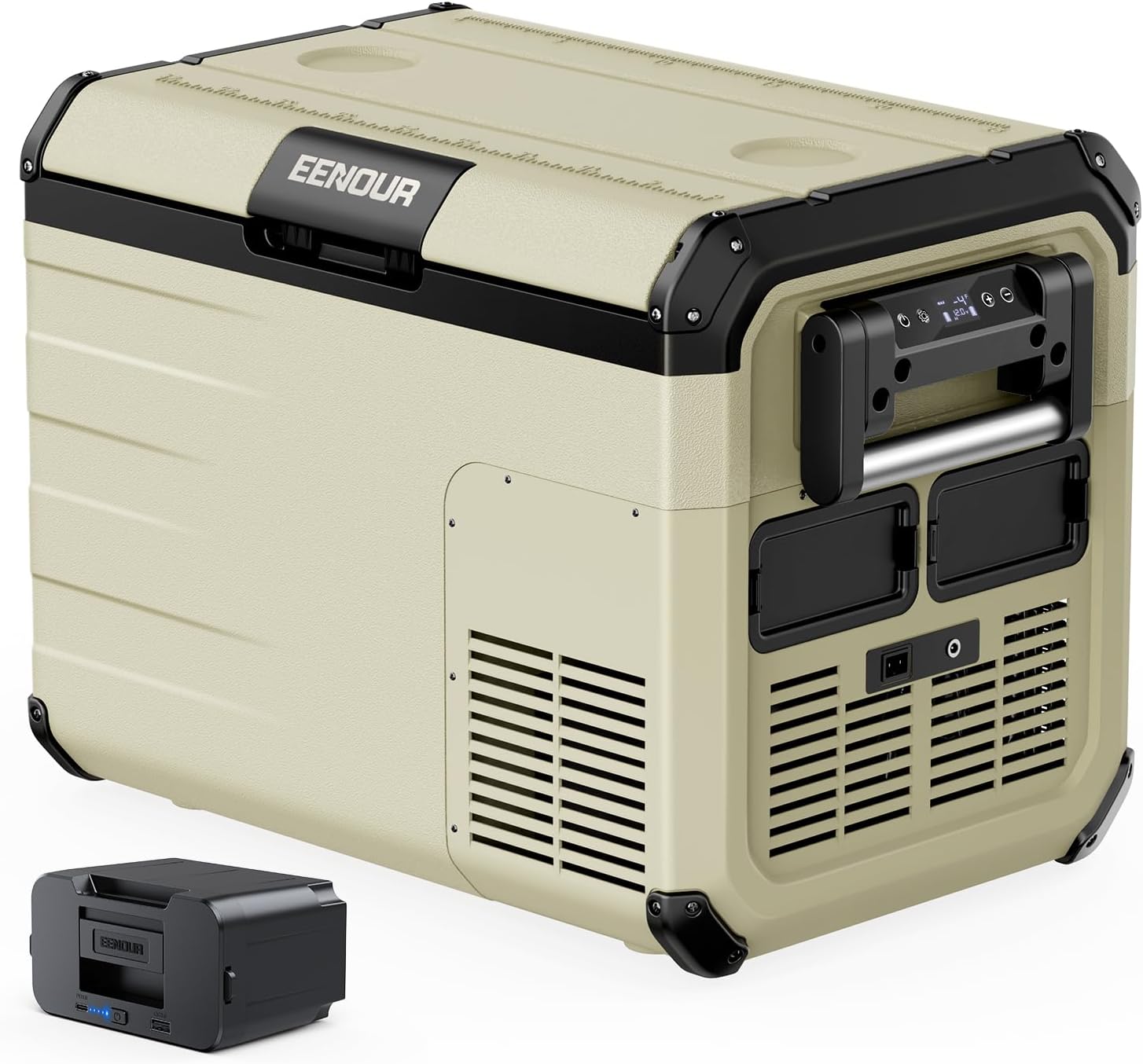 Eenour Portable Cooler With Solar Power