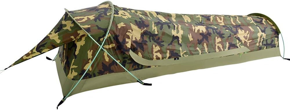 geertop bivy tent camouflage polyester ultralight