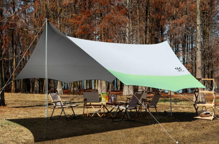 Green Octagonal Sun Shade Canopy Tent Outdoors