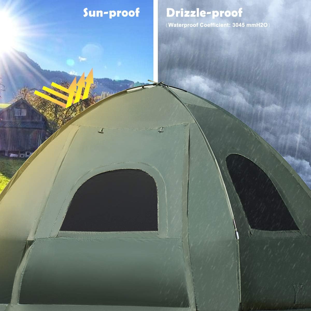 Gymax Camping Cot Waterproof UV Proof