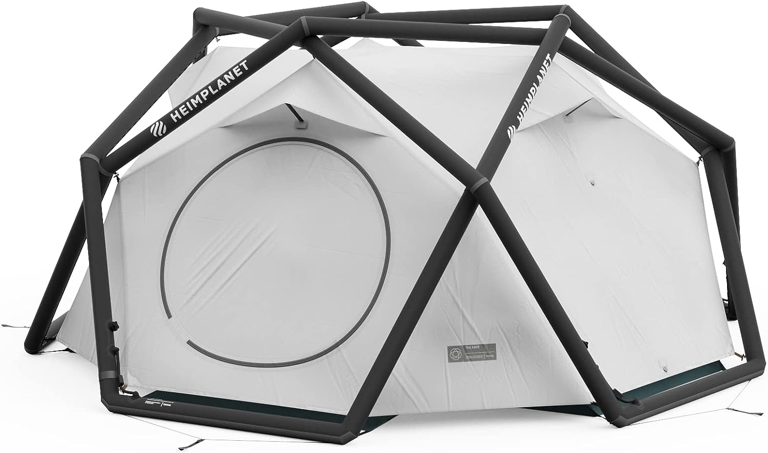 heimplanet geodesic tent white inflatable