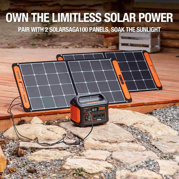 Jackery Explorer 1000 Portable Power Station With Solar Panels