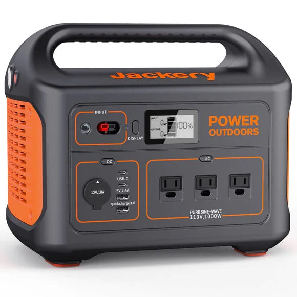 Jackery Explorer 880 Portable Power Station Side View